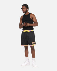 Mitchell & Ness Los Angeles Lakers Gothic Shorts Black