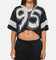 Nike Women's Sportswear Cropped Jersey Black/Grey