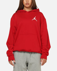 Jordan Jumpman Fleece Pullover Hoodie Gym Red/White