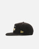 New Era North Queensland Cowboys 'NRL Golfer Washed Black' Pre-Curved Corduroy Golfer Snapback Washed Black
