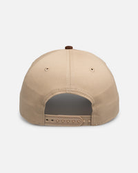 New Era Los Angeles Dodgers 'Oat Brown Suede' 9FORTY A-Frame Snapback Brown