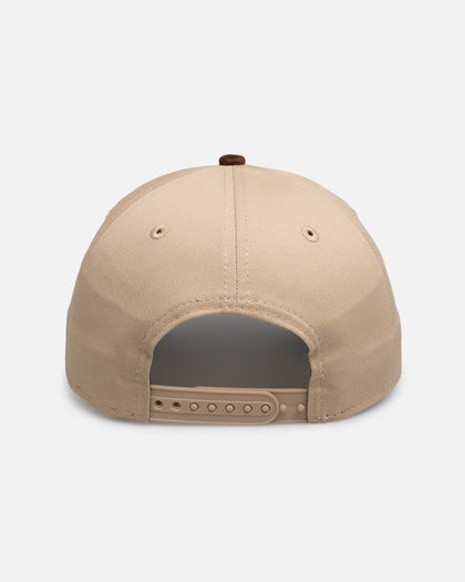 New Era Los Angeles Dodgers 'Oat Brown Suede' 9FORTY A-Frame Snapback Brown