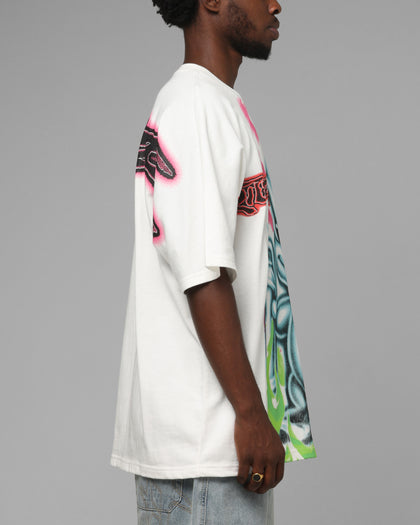 Loiter Airbrush Boxy T-Shirt White