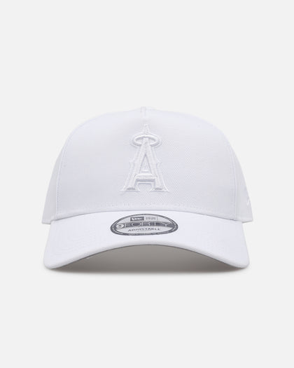 New Era Los Angeles Angels 'Easy White' 9FORTY A-Frame Snapback White/White
