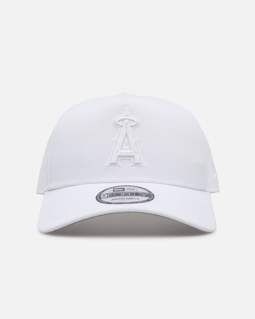 New Era Los Angeles Angels 'Easy White' 9FORTY A-Frame Snapback White/White
