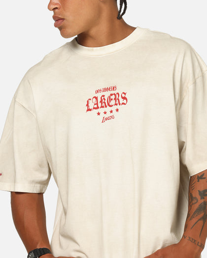 Mitchell & Ness Los Angeles Lakers Star T-Shirt Vintage White