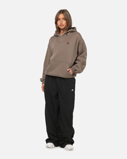 Jordan Brooklyn Fleece Oversized Hoodie Olive Grey