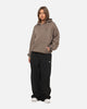 Jordan Brooklyn Fleece Oversized Hoodie Olive Grey