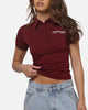 Ed Hardy Women's Polo Top Plum