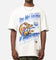 Mitchell & Ness North Melbourne Kangaroos Mascot Character T-Shirt Silver Marle