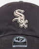 47 Brand Chicago White Sox 'Lakeshore' 47 Clean Up Strapback Charcoal