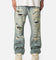 MNML Ultra Baggy Distressed Jeans Vintage Blue