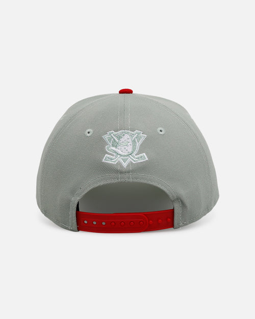 New Era Anaheim Ducks 'All I Want For Christmas' 9FORTY A-Frame Snapback Green/Red