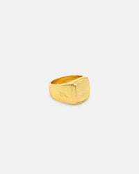 Saint Morta Orlando Signet Ring Gold