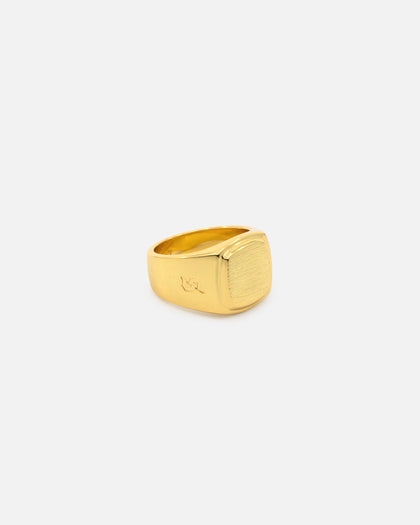 Saint Morta Orlando Signet Ring Gold