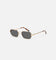 Le Specs Mythic Sunglasses Gold/Smoke