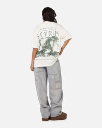 73Studio X The Elder Scrolls V: Skyrim Vintage T-Shirt Off White