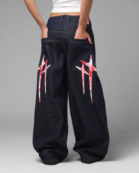 Loiter Star Born Jeans Indigo/Pink