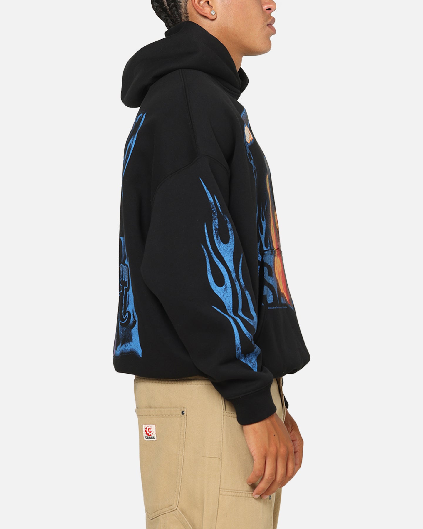 73Studio X One Piece Sanji Premium Hoodie Black | Culture Kings