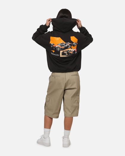 Mitchell & Ness X Mclaren 38 Hoodie Washed Black
