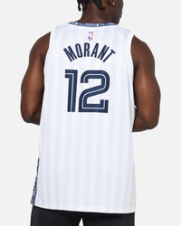 Nike Ja Morant Memphis Grizzlies #12 City Edition Dri-FIT NBA Swingman Jersey White