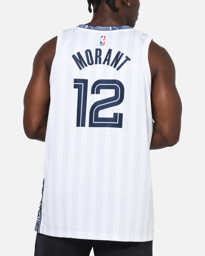 Nike Ja Morant Memphis Grizzlies #12 City Edition Dri-FIT NBA Swingman Jersey White