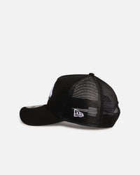 New Era Brisbane Broncos 'NRL Mesh Crown' 9FORTY A-Frame Trucker Snapback Black