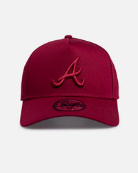 New Era Atlanta Braves "Cardinal Tonal" 9FORTY A-Frame Snapback Cardinal