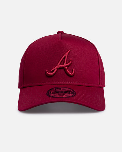 New Era Atlanta Braves "Cardinal Tonal" 9FORTY A-Frame Snapback Cardinal