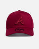 New Era Atlanta Braves "Cardinal Tonal" 9FORTY A-Frame Snapback Cardinal