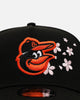 New Era Baltimore Orioles 'Cherry Blossoms' 9FORTY A-Frame Snapback Official Team Color