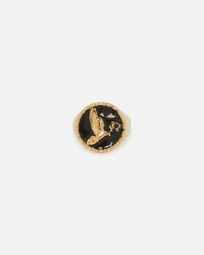 Saint Morta Doves Ring Gold