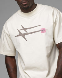 Loiter Hybrid Premium T-Shirt Beige