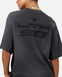 Loiter Daytona Panel T-Shirt Washed Black
