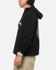S Double Roots Dot Hoodie Black
