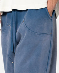 MNML West Double Knee Sweatpants Blue