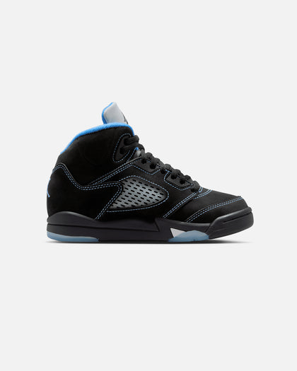 Jordan Kids' 5 Retro Black/Blue