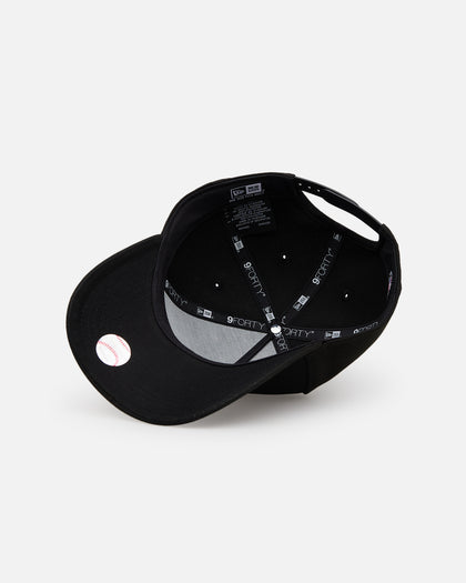 New Era San Francisco Giants 'Easy Black and White' 9FORTY A-Frame Snapback Black/White