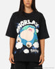 The Pokémon Collection By 73Studio Snorlax Vintage T-Shirt Off Black
