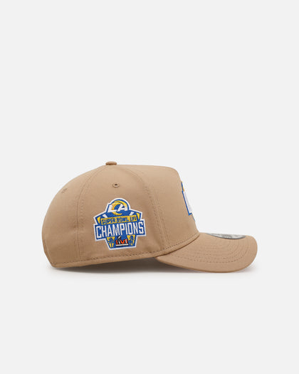 New Era Los Angeles Rams 'Tan Pink' 9FORTY A-Frame Snapback Tan