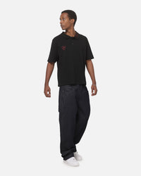 Carre Common Polo Solid Black