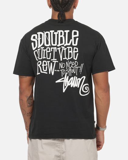 S Double Quiet Vibe T-Shirt Black