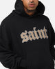 Saint Morta Cambronne Layered Boxy Hoodie Black/Stone