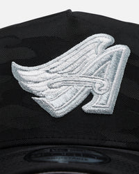 New Era Los Angeles Angels 'Icy Camo' 9FORTY A-Frame Snapback Black/Camo