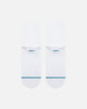 Stance NBA Logoman Quarter Socks White/Green