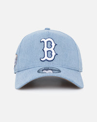 New Era Boston Red Sox 'Denim' 9FORTY A-Frame Snapback Denim/Wheat/White