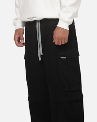 Saint Morta Umbra Super Baggy Cargo Pants Black
