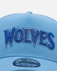 New Era Minnesota Timberwolves 'Sky Blue' 9FORTY A-Frame Snapback Sky Blue