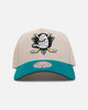 Mitchell & Ness Anaheim Ducks 'Ducks Variety Pack' Pro Pinch Snapback Natural/Green