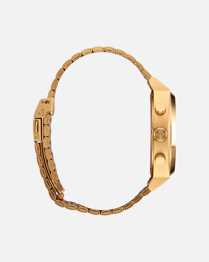 Nixon Time Teller Chrono Watch Gold/Green